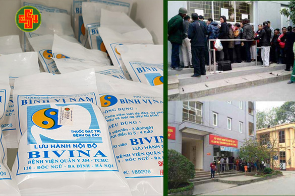 Bình vị nam – Bệnh viện Quân y 354