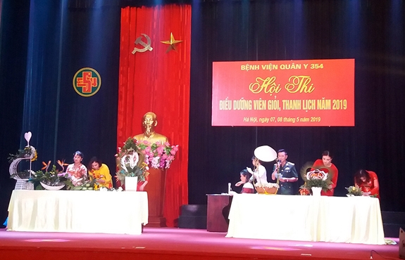 A blood donation event with people donating blood.2