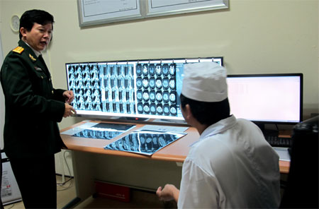 A blood donation event with people donating blood.2