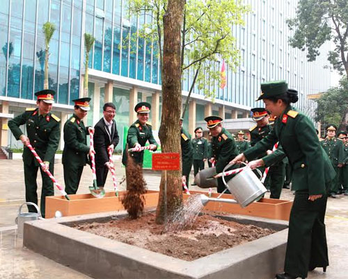 A blood donation event with people donating blood.2