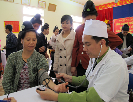 A blood donation event with people donating blood.2