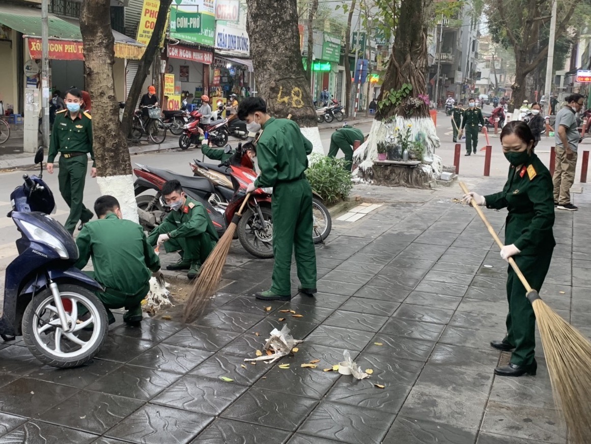 A blood donation event with people donating blood.2